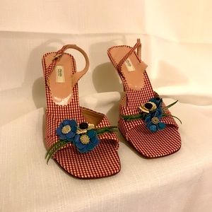 Prada summer sandals.
